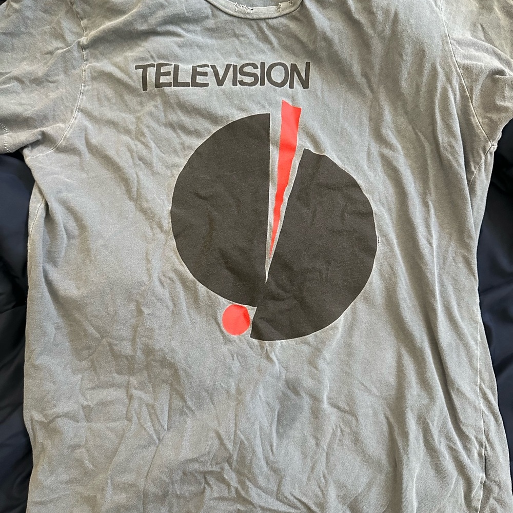 Television rock band shirt